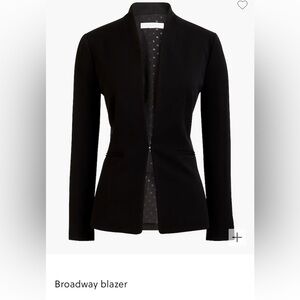 J.Crew Broadway Blazer NWT black size 6